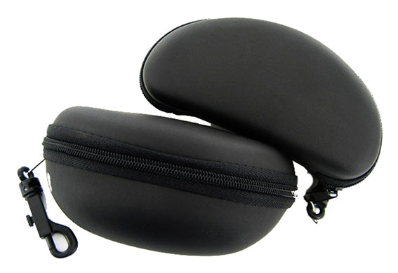 Large Sunglass Zipper Hard Case with Hook