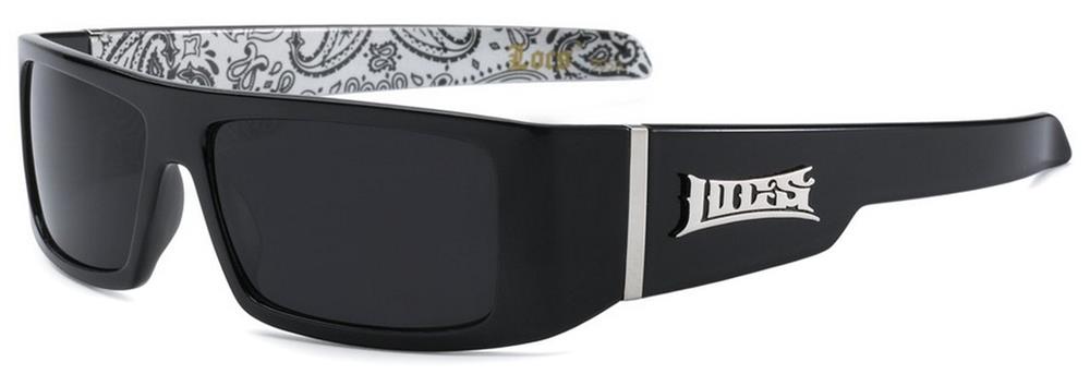 Locs Bandana Sunglasses Black Black