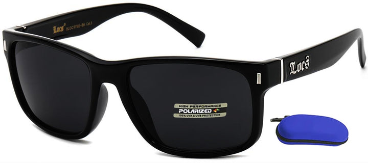 Classic Polarized Locs  Sunglasses With Logo