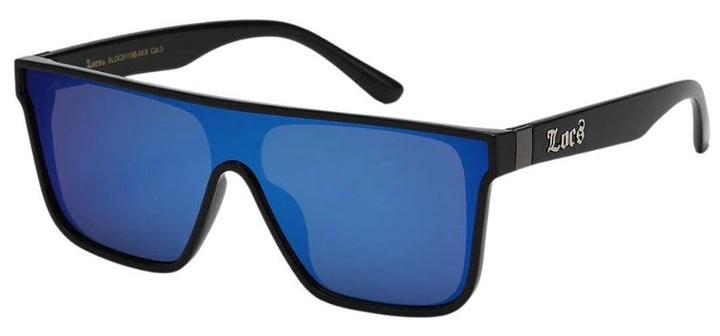 Flat-Top Locs Colored lens Sunglasses