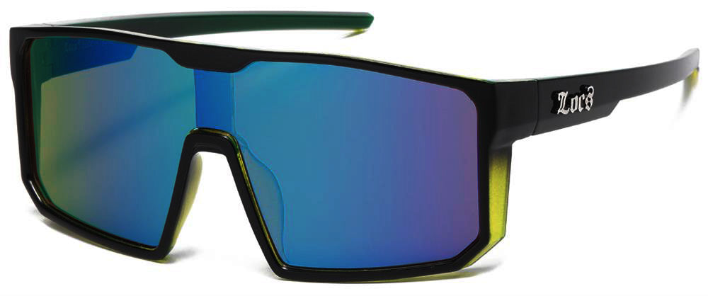 Locs large frame Extreme Sports Wrap Sunglasses (Copy)