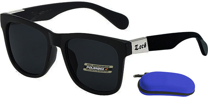 Classic Polarized Locs .Sunglasses With Logo