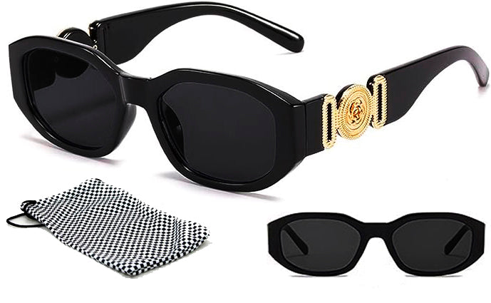 Men & Women Rectangular Hip Hop Shades