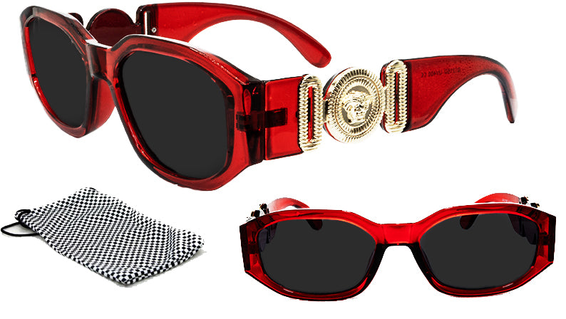 Men & Women Rectangular Hip Hop Shades