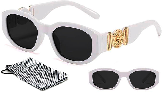 Men & Women Rectangular Hip Hop Shades