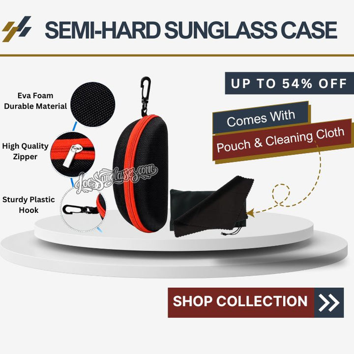 Semi Hard Eva Sunglass Case