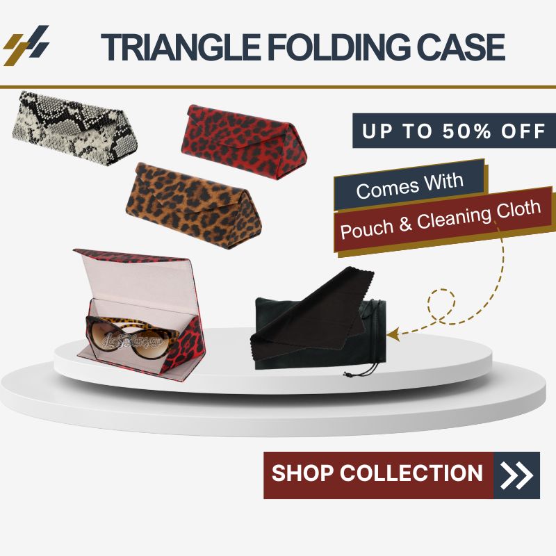 Triangle Folding Animal Print  Case