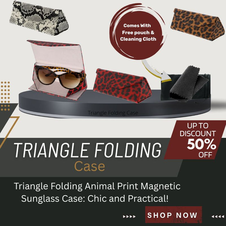 Triangle Folding Animal Print  Case