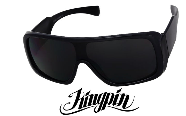 Large Frame Kingpin  {CAT 4 }  Super Dark Shades