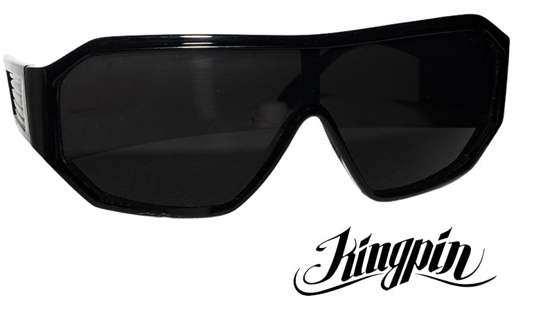 "KINGPIN"  Super Dark Large Frame Sunglasses