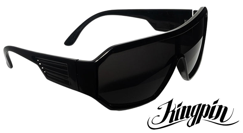 "KINGPIN"  Super Dark Large Frame Sunglasses