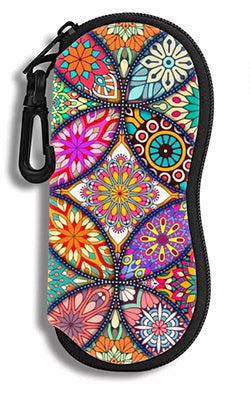 Ultra Light Neoprene Women's Zipper Sunglass Case