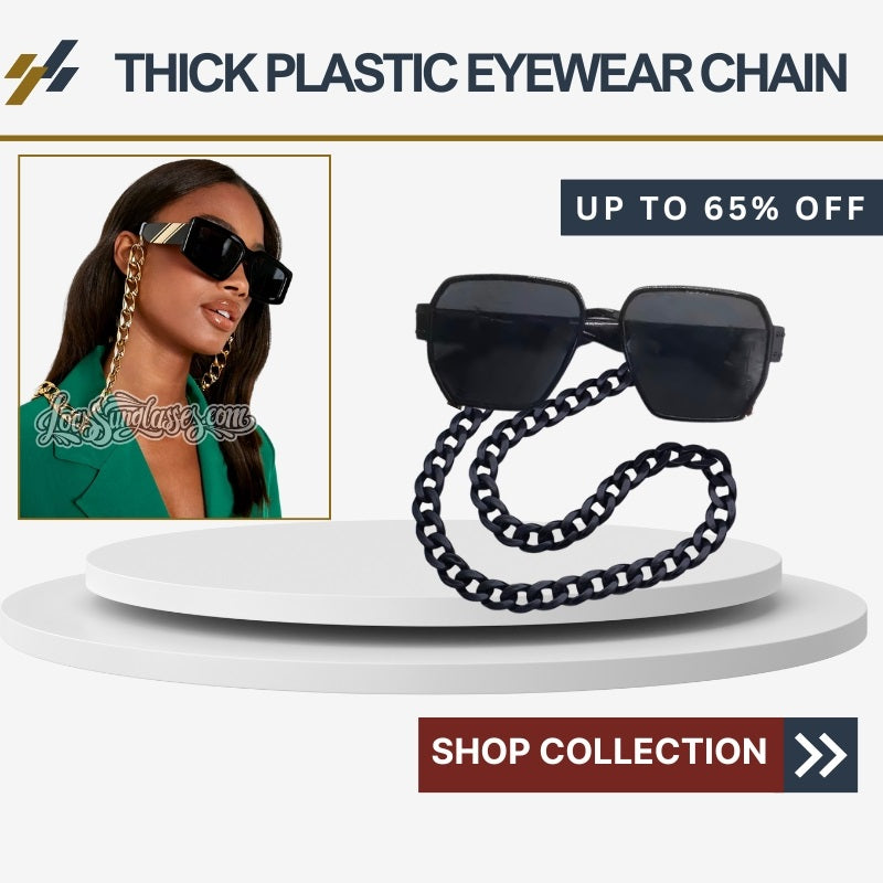 Thick Plastic Sunglass Link Chain