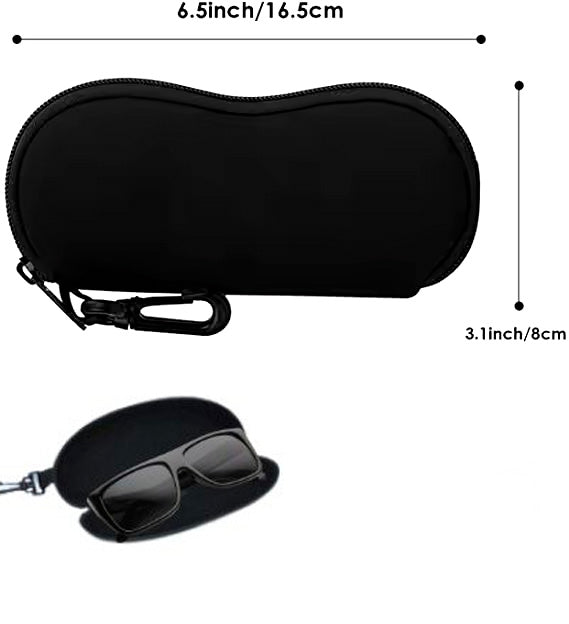 Locs Neoprene Zipper Sunglass Case Bundle Deal 3 for $9.99